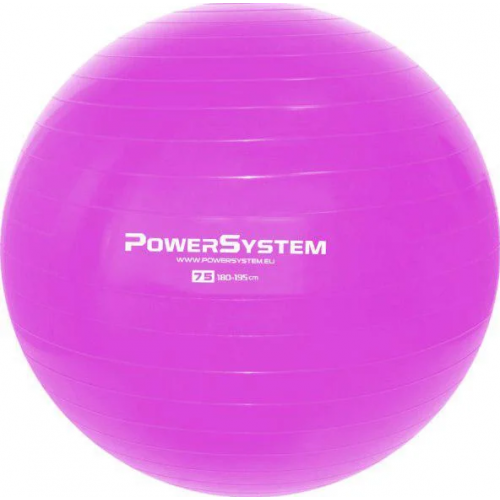 Мяч для фитнеса и гимнастики Power System PS-4013 Pro Gymball 75 cm Pink