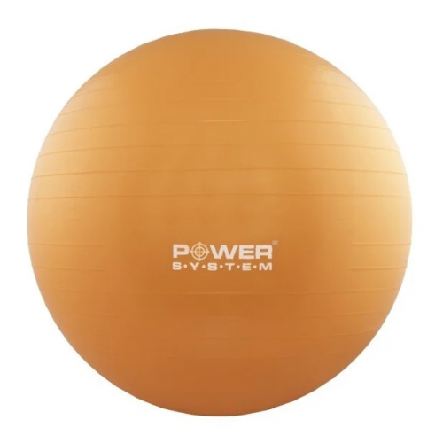 Мяч для фитнеса и гимнастики POWER SYSTEM PS-4011 55cm Orange