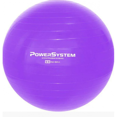Мяч для фитнеса и гимнастики POWER SYSTEM PS-4011 55 cm Purple
