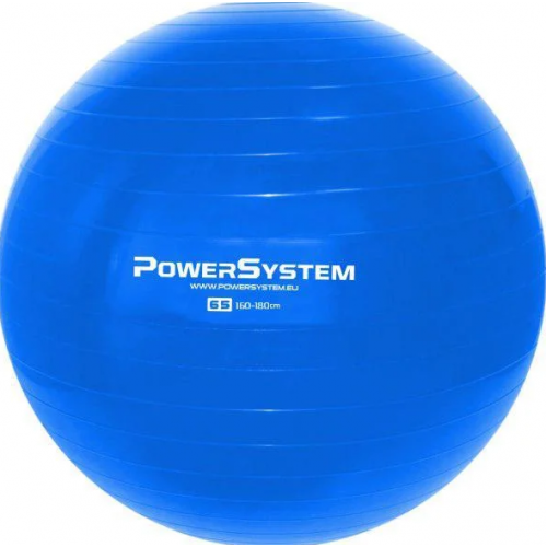 Мяч для фитнеса и гимнастики POWER SYSTEM PS-4012 65 cm Blue