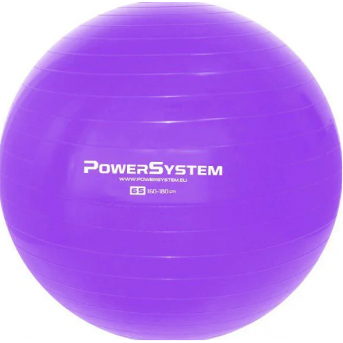Мяч для фитнеса и гимнастики POWER SYSTEM PS-4012 65 cm Purple