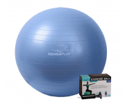 Мяч для фитнеса PowerPlay 4001 65см Синий + насос