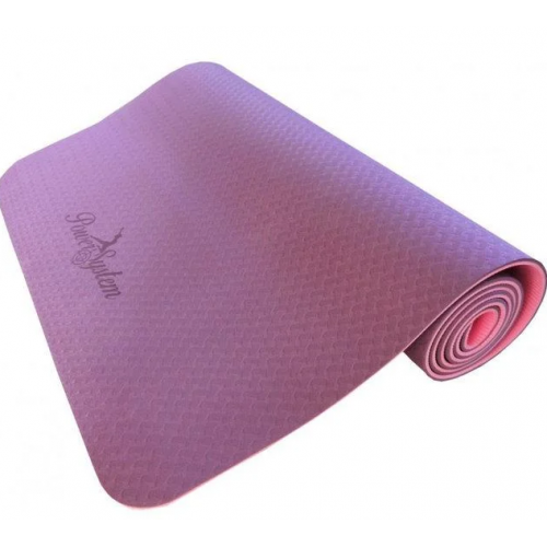 Коврик для йоги и фитнеса Power System Yoga Mat Premium PS-4056 Pink
