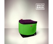 Пуф South Bags Куб 45см Двухцветный