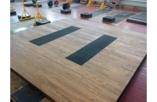 Помост тяжелоатлетический из клееного бруса 4 х 4 х 0,1 м